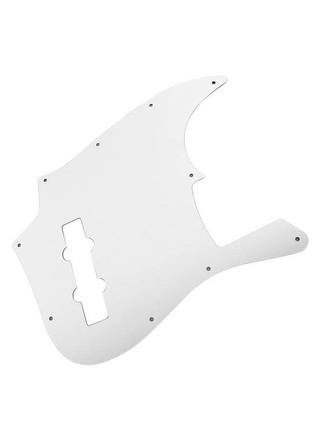 Thoraya - Electric Guitar Pickguard Front Pick Guard Jazz Bass Scratch Plate Aluminum Alloy Silver - Image 1