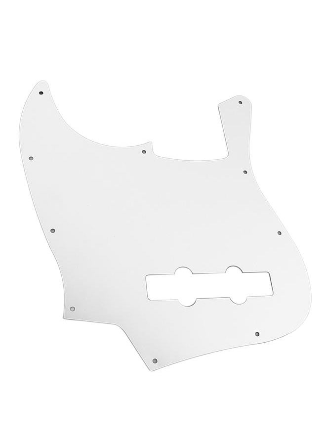 Thoraya - Electric Guitar Pickguard Front Pick Guard Jazz Bass Scratch Plate Aluminum Alloy Silver - Image 1