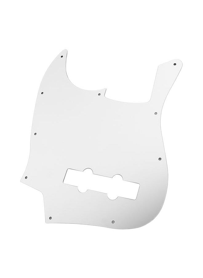 Thoraya - Electric Guitar Pickguard Front Pick Guard Jazz Bass Scratch Plate Aluminum Alloy Silver - Image 1