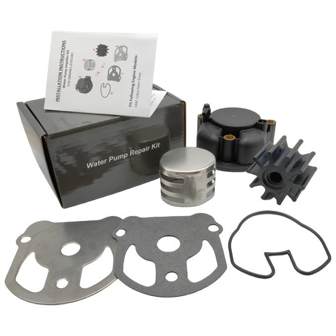 984461 Replace Omc Cobra Water Pump Impeller Kit For 23 25 30 43 50 57 58 75 L Stern Drive 0984461 183348