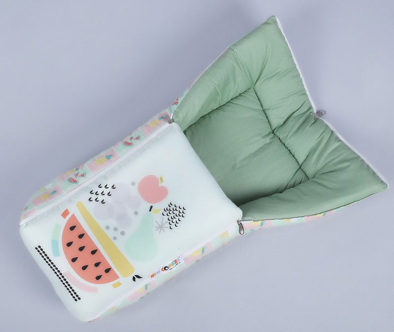 NEW COMERS® 3 in 1 Baby Bed, Sleeping Bag & Carry Nest, Cotton Baby Bedding for New Born & Infant, Travel Friendly Portable Bassinet, for Baby Carrying & co Sleeping, Unisex Baby Sleeping Bed-803 - Image 2