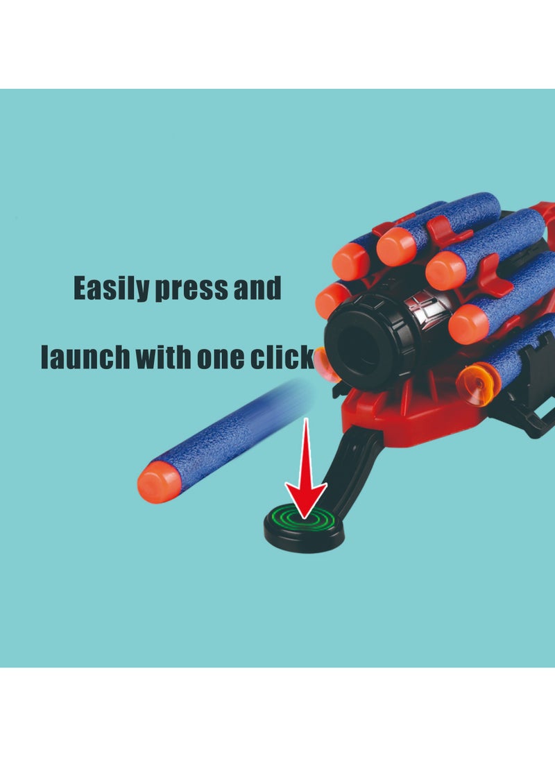 Launcher Gloves For Spiderman Super Hero Web Shooter For Kids Spider Shooter Toy Spider-Man Launcher Gloves Educational Toys, Spider Launcher Wrist Toys Costume Cosplay Super Hero Toys Gift - Image 3