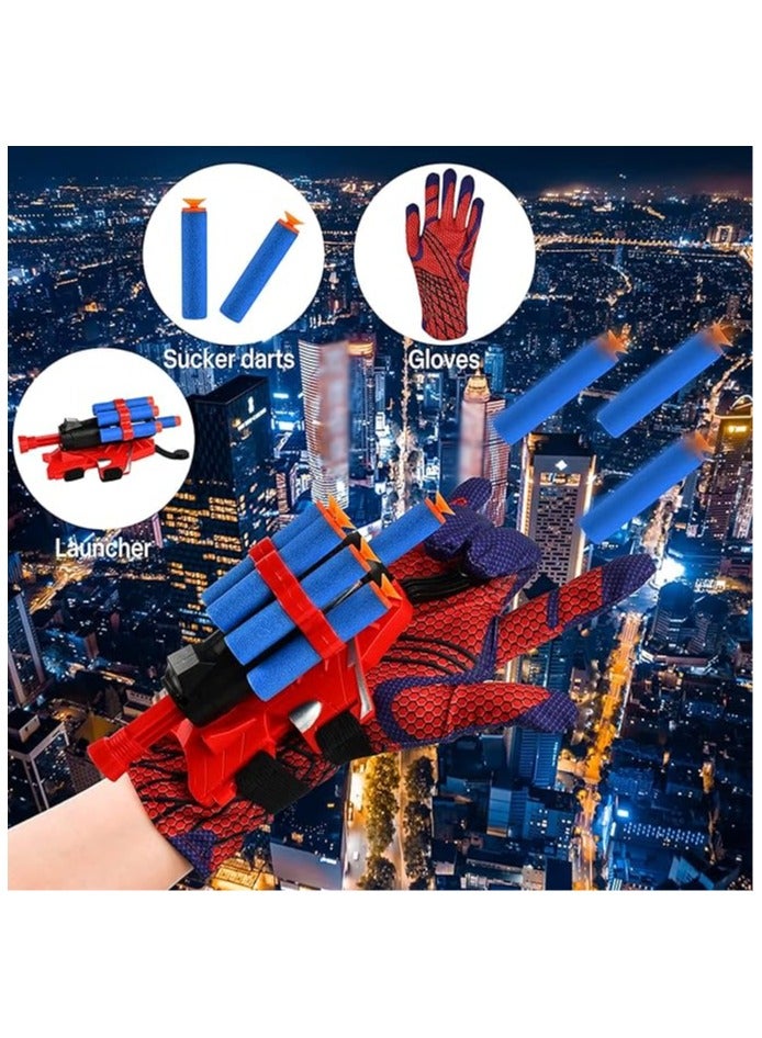 Launcher Gloves For Spiderman Super Hero Web Shooter For Kids Spider Shooter Toy Spider-Man Launcher Gloves Educational Toys, Spider Launcher Wrist Toys Costume Cosplay Super Hero Toys Gift - Image 5