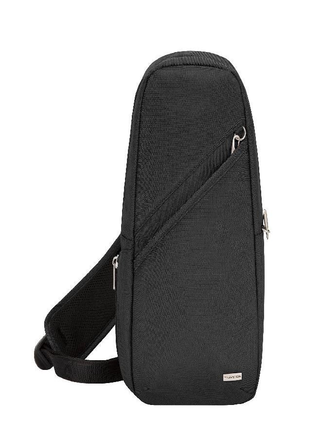 Travelon At Classic Sling Bag, Black, One Size  - Image 1