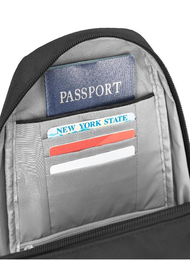 Travelon At Classic Sling Bag, Black, One Size  - Image 5