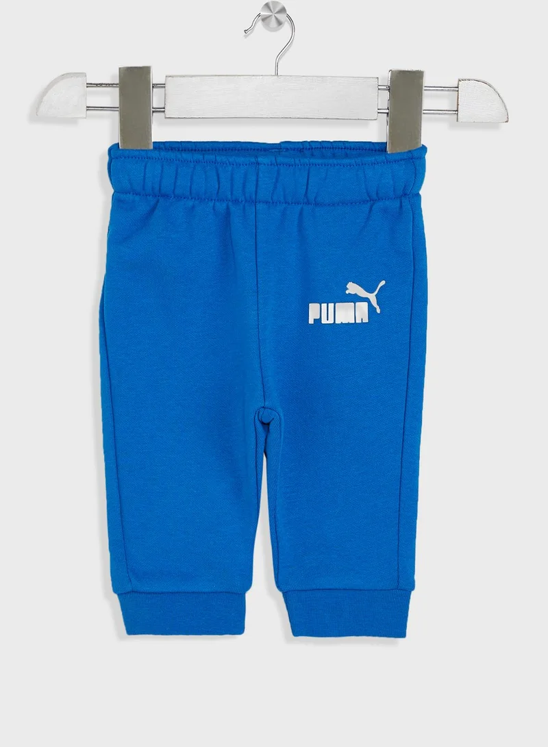 PUMA Infants Minicats Aop Crew Joggers Fl