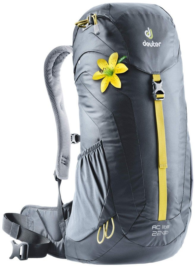 Deuter AC Lite 22 SL Women's 22 Liter Backpack with Lightweight Steel Frame and Ergonomical Straps | Hydration Compatible, Ventilated Back and Rain Cover for Day Hikes - Graphite - Image 1