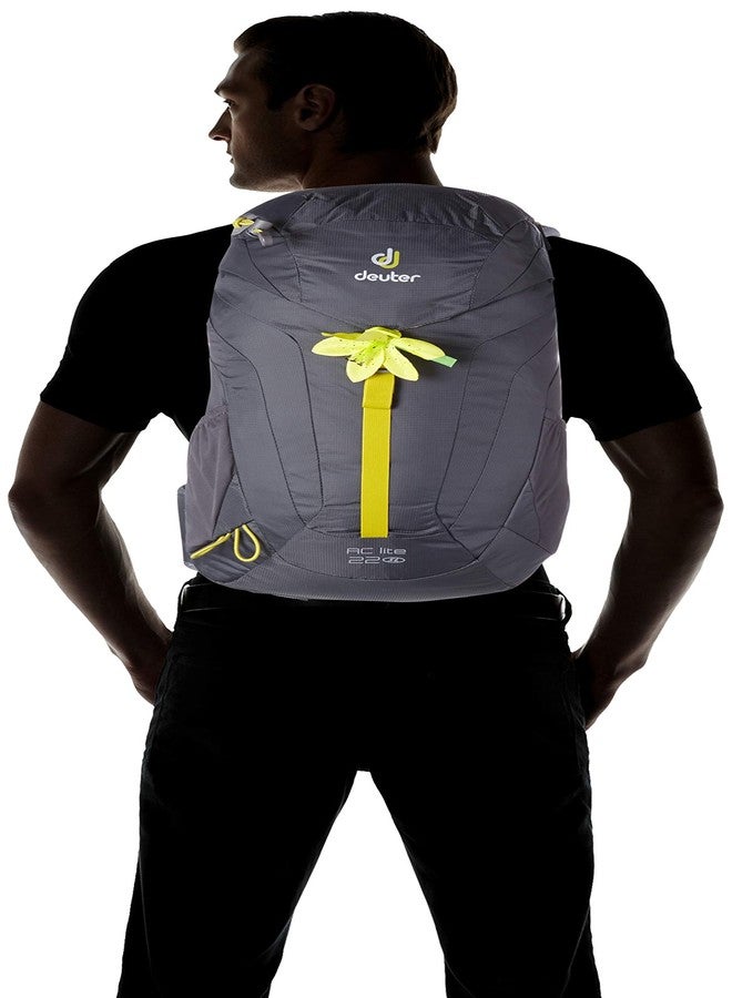 Deuter AC Lite 22 SL Women's 22 Liter Backpack with Lightweight Steel Frame and Ergonomical Straps | Hydration Compatible, Ventilated Back and Rain Cover for Day Hikes - Graphite - Image 2