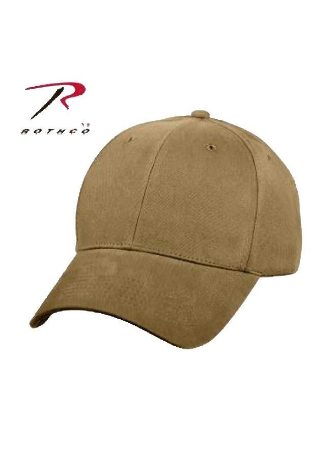 ROTHCO Rothco Supreme Solid Color Low Profile Cap Color : Coyote Brown 