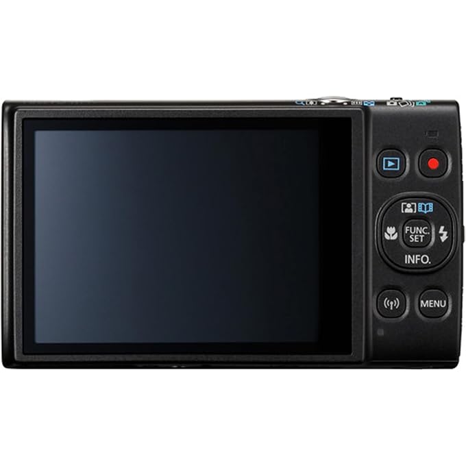 Canon PowerShot IXY 650 (ELPH 360) HS Digital Camera + 128GB Extreme PRO Memory + Case, Grip, Software Pack (Essential Bundle) (Renewed), Black - Image 4