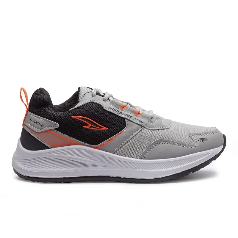 Asian Grey Sports Sneakers for Men and Boys