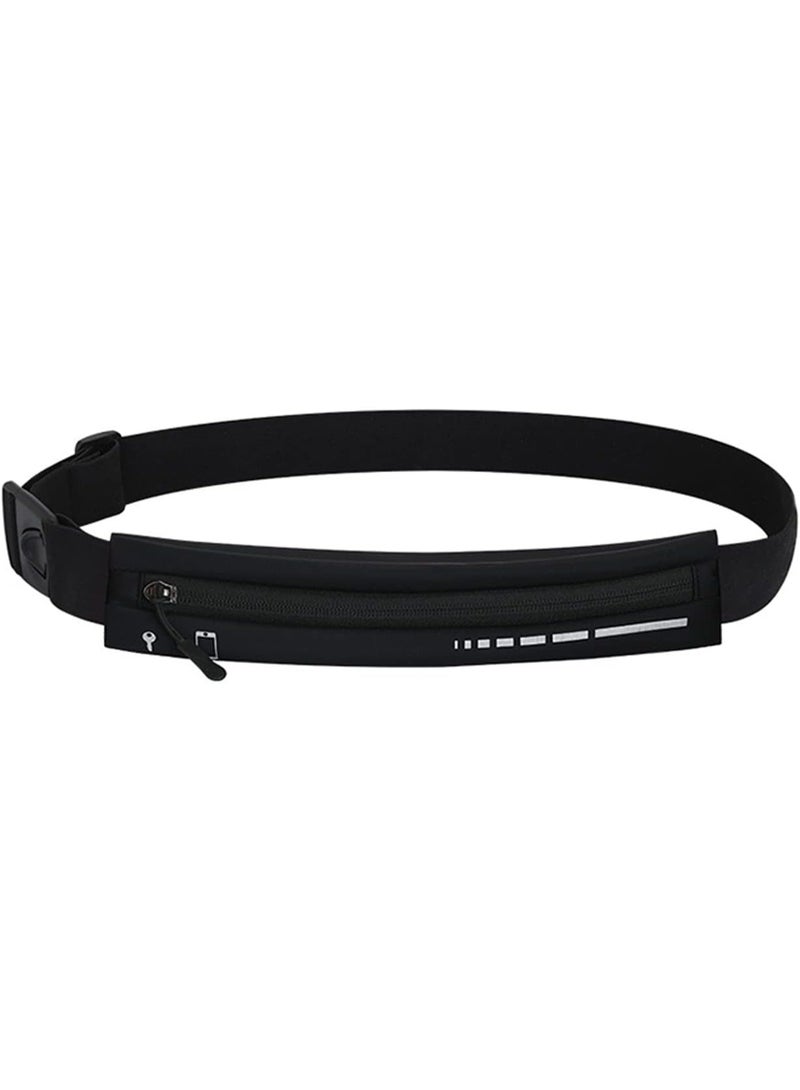 Slim Running Belt for Women & Men, Running Waist Pack Phone Holder, Jogging Workout Fanny Pack Runners Pouch Gear Accessories for iPhone 12 11 Pro Max XS XR 8 7 Plus Traveling Gift (Style 1) - Image 1