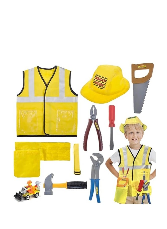 xppier Workman Costume Set With Accessories, Free Size  - Image 5