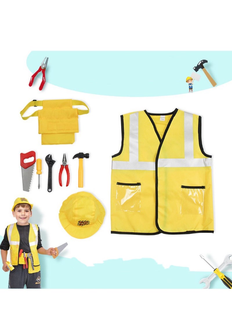 xppier Workman Costume Set With Accessories, Free Size  - Image 1