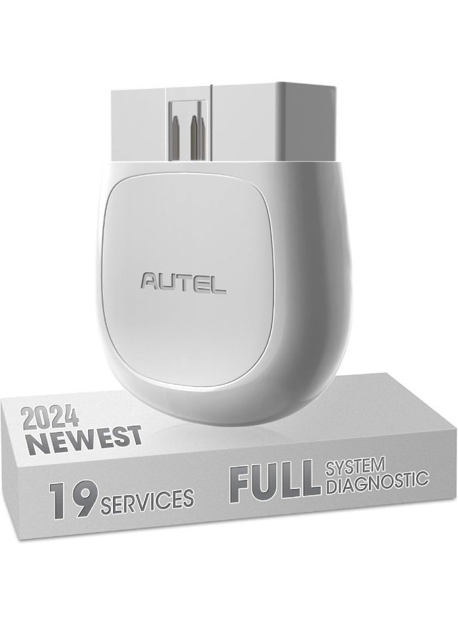 أوتل Autel AP200 ماسح OBD2 بلوتوث، قارئ أكواد مع تشخيص كامل لأنظمة السيارة و25 وظيفة صيانة، أداة فحص مركبة لجهاز iPhone وAndroid، النسخة الصغيرة من جهاز MK808 التشخيصي - Image 1