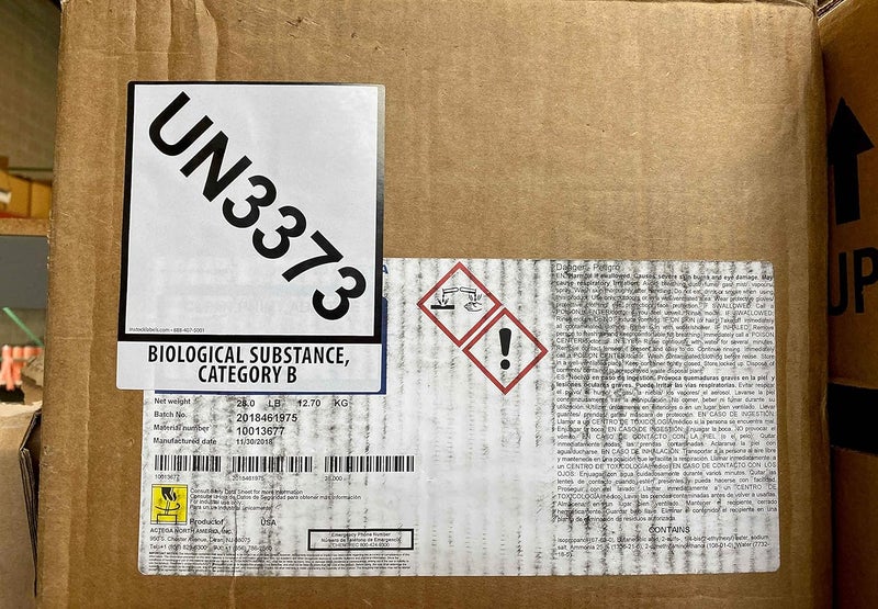 InStockLabels.com UN3373 Labels for Biological Substance Category B 4 x 4.75 Inch 500 Total Labels - Image 4