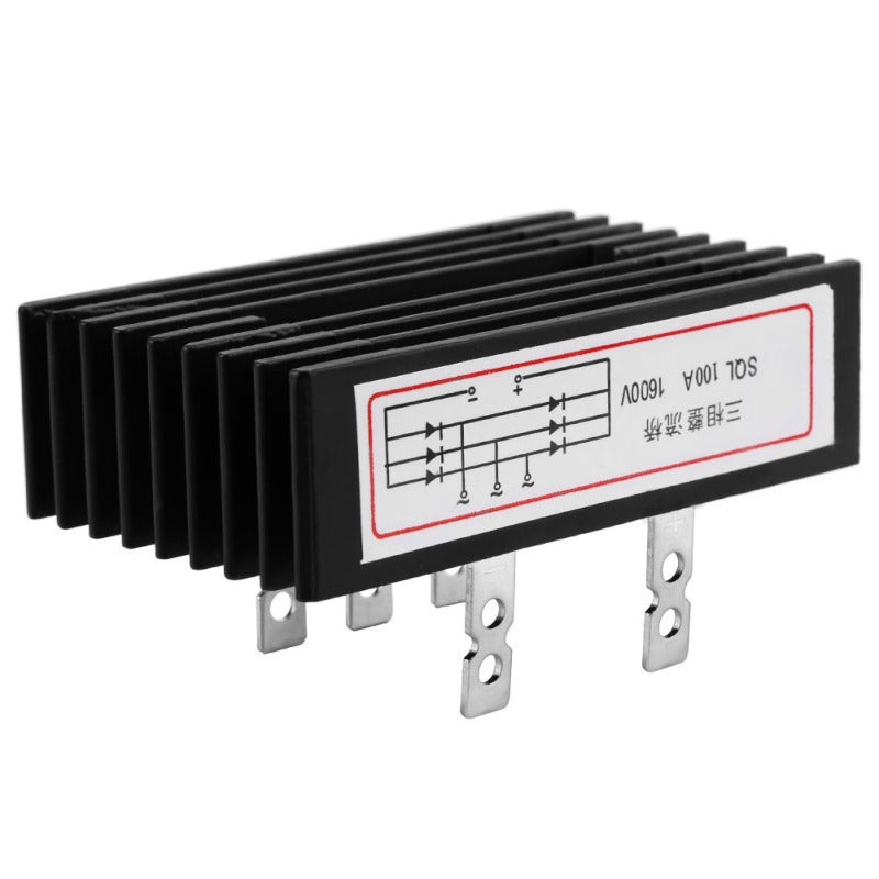 3 Phase Diode Bridge Rectifier: 100A High Power - Stable Performance AC To DC Power Supply for Industrial Power Conversion - Image 2