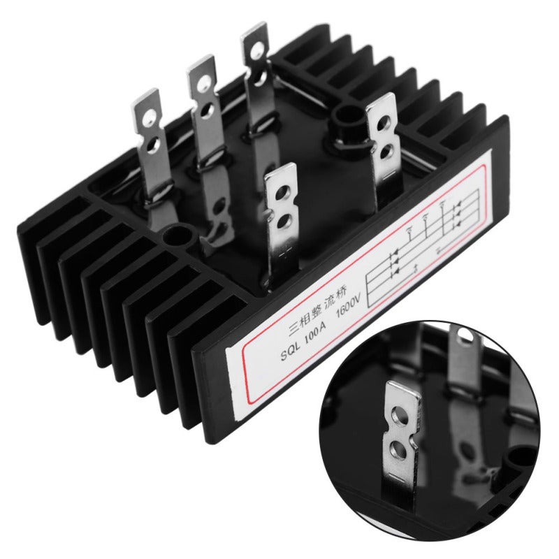3 Phase Diode Bridge Rectifier: 100A High Power - Stable Performance AC To DC Power Supply for Industrial Power Conversion - Image 5