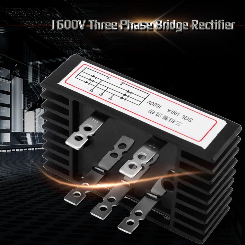 3 Phase Diode Bridge Rectifier: 100A High Power - Stable Performance AC To DC Power Supply for Industrial Power Conversion - Image 3
