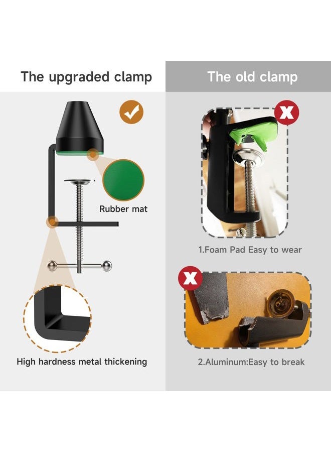 WIBOND Razer Seiren X Mic Boom Arm Stand with Mic Foam Cover - Suspension Mic Stand and Windscreen with 2 pcs Cable Sleeve Compatible with Razer Seiren X Streaming Microphone - Image 4