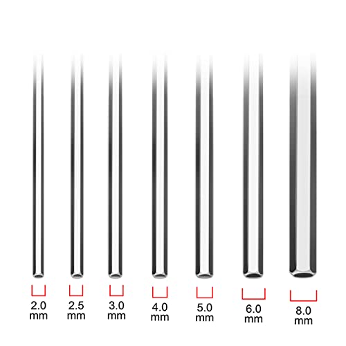 WISEUP 3mm t handle allen wrench set Metric,CR-V heavy duty hex key set with long arm - Image 3