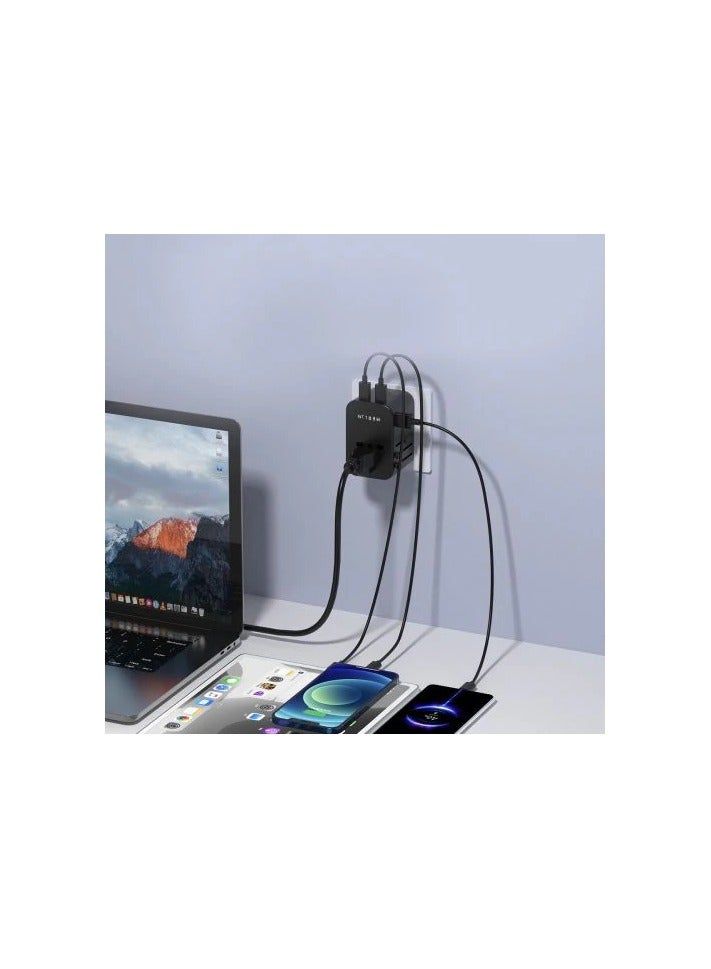 MERLIN TRAVEL MATE PRO GAN TURBO 65W PD ADAPTER - Image 2