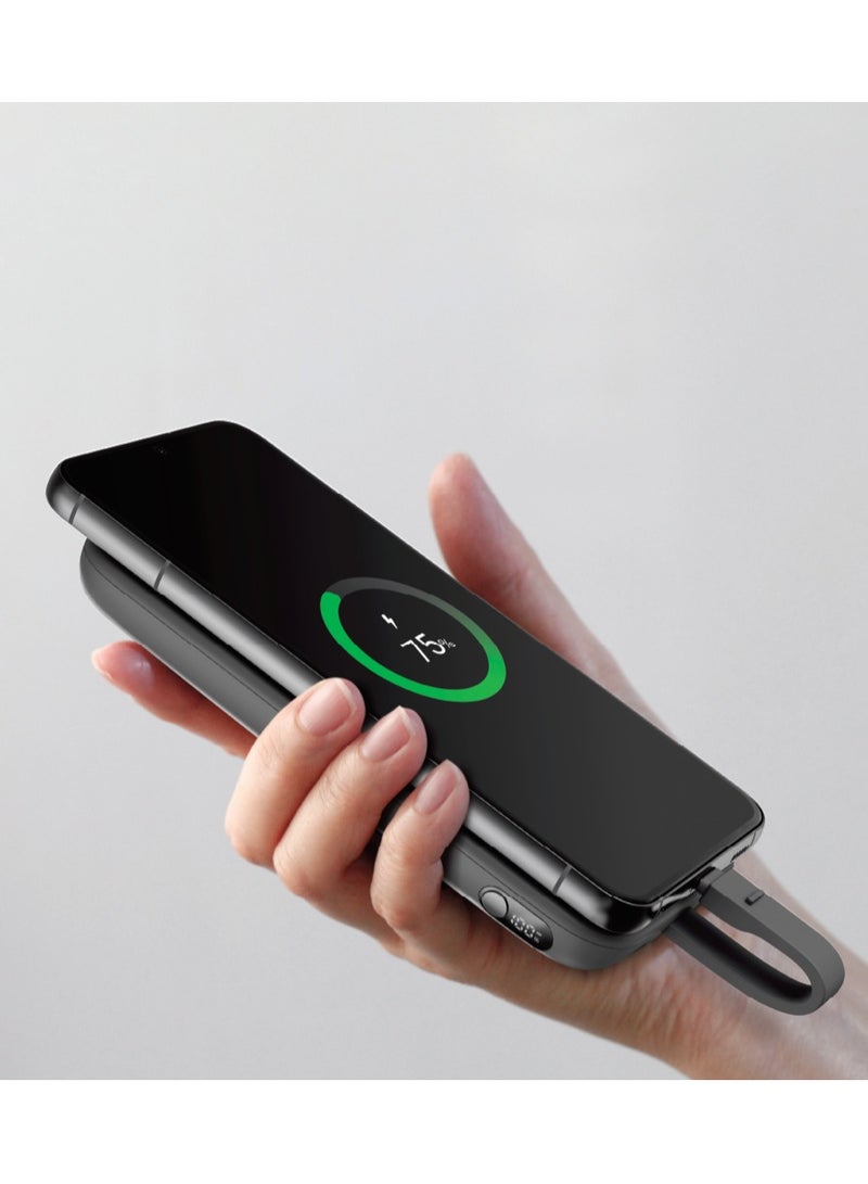 Momax Power Bank PD3 10000mAh 22.5W - Black - Image 2
