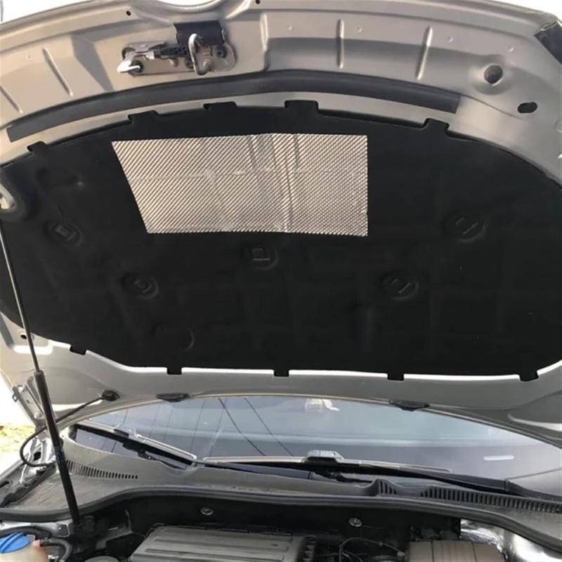 وسادة عزل صوتي لمحرك السيارة من نوع Heat Shield، مغطاة بقطن مانع للصوت، مناسبة لسيارة جولف 6 GTI - Image 4