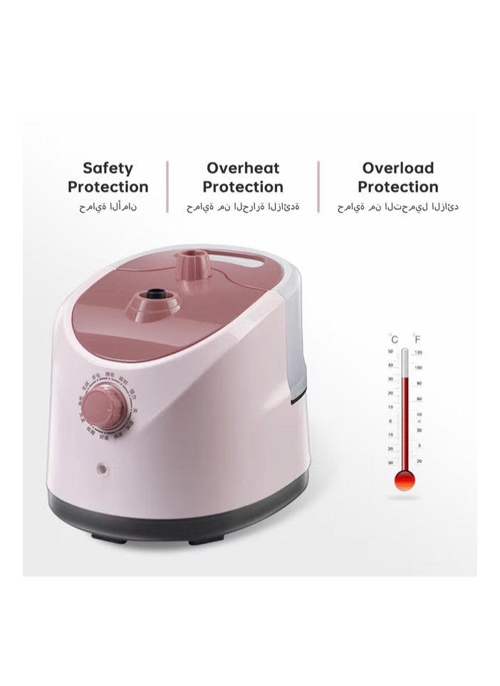 Al-Diyar Professional Garment Steamer Iron with Ironing Board, 2000w Standing Steamer for Clothes, 10 Level Steam Adjustment, 2L Water Tank, 26s Fast Steam，Free adjustment height  - Image 3