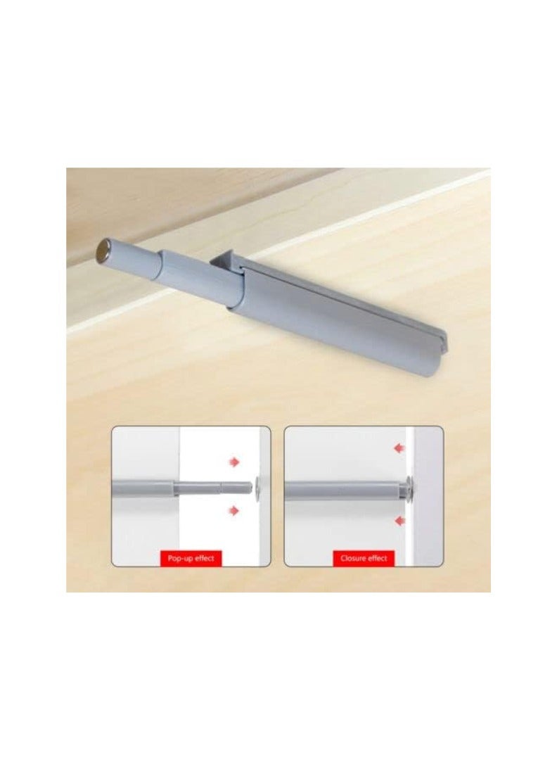 KNP KNP Push to Open Cabinet Doors (With Magnet) 4PCS with built-in magnet is designed for handleless cabinets, providing a modern, seamless look.  - Image 2