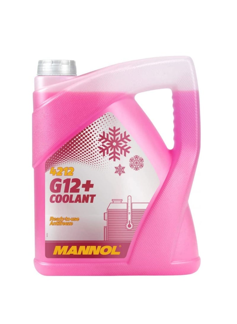 Generic Mannol G12 Coolant Water 5 liter Red Color  - Image 1
