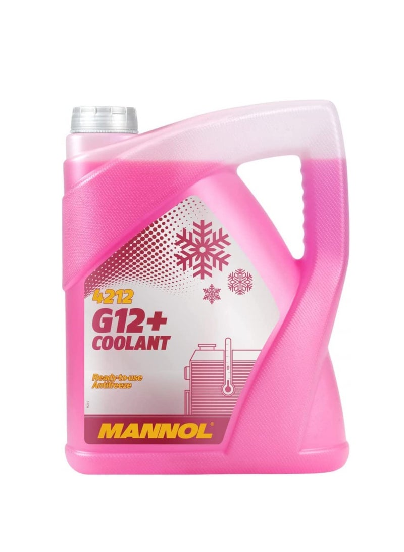 Generic Mannol G12 Coolant Water 5 liter Red Color  - Image 3