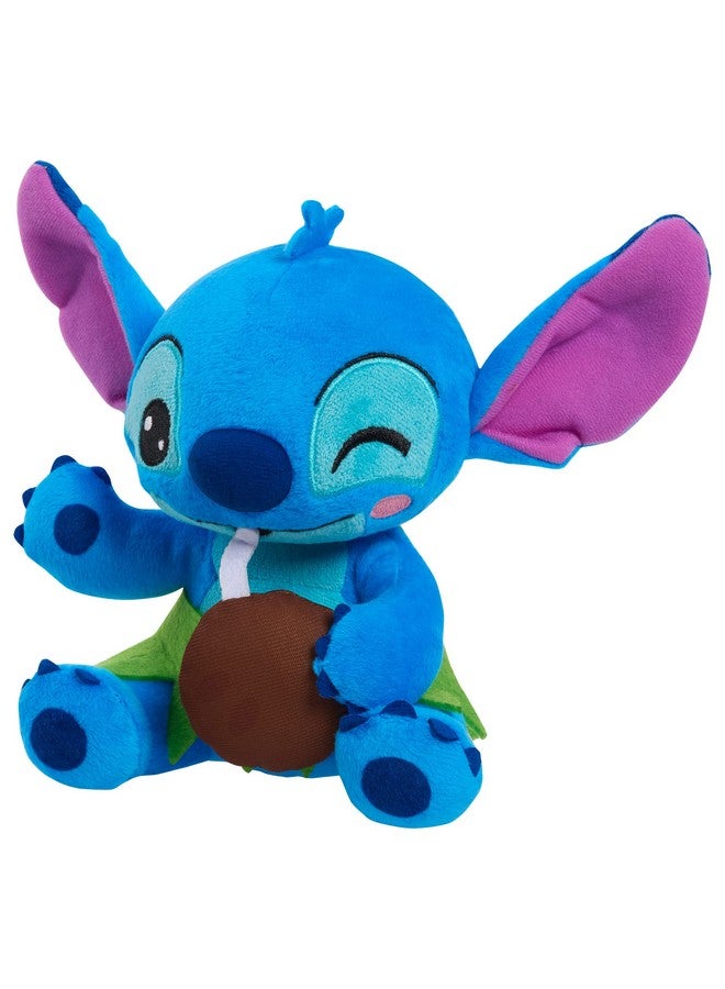 Just Play Disney Stitch Small Plush Stitch and Coconut, Stuffed Animal, Blue, Alien, Kids Toys for Ages 2 Up by Just Play - Image 2