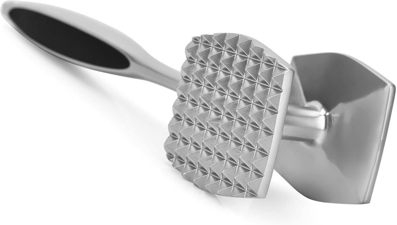 AOWOTO Meat Tenderizer Meat Hammer Mallet Tool Pounder For Tenderizing Steak Beef And Poultry. With Rubber Comfort Grip Handle.Dishwasher Easy - Image 1