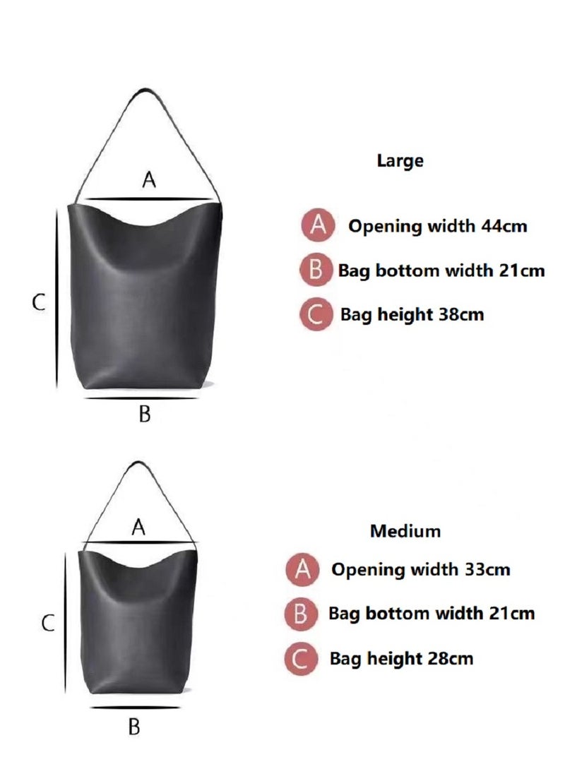 TR - THE ROW N/S Park leather tote - Image 1