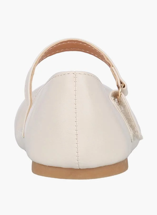 Flora Bella By Shoexpress BEIGE Girls Mary Jane Shoes for Women | Best Price UAE