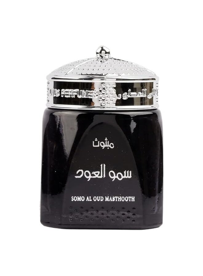 الماس بخور سمو العود فاخر 40 جرام من الماس – مزيج شرقي بالعود والصندل والتوابل لتعطير المنزل - Image 2
