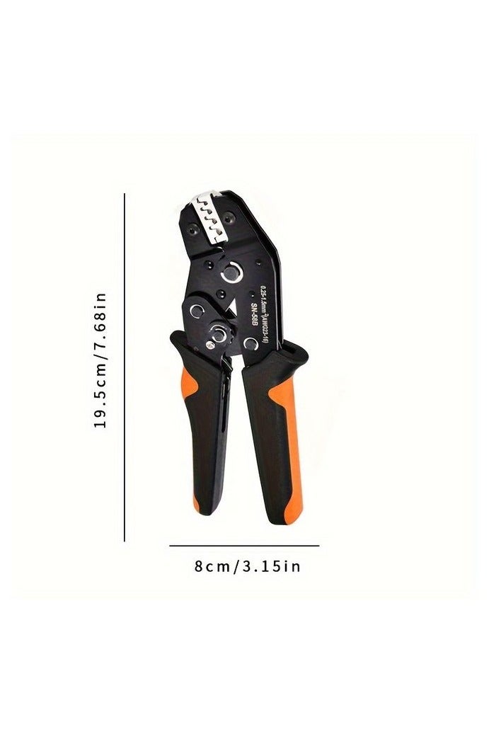 【Versatile Quick Jaw Pliers】 Versatile SN-58B Quick Jaw Crimping Pliers Kit - Metal Construction for Tab, Tube  Photovoltaic Terminals, Home Improvement Essential - Image 3