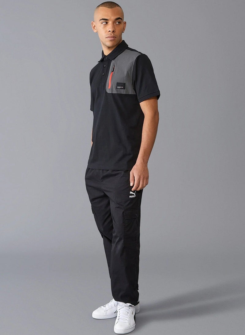 PORSCHE FW MENS UTILITY POLO - Image 3