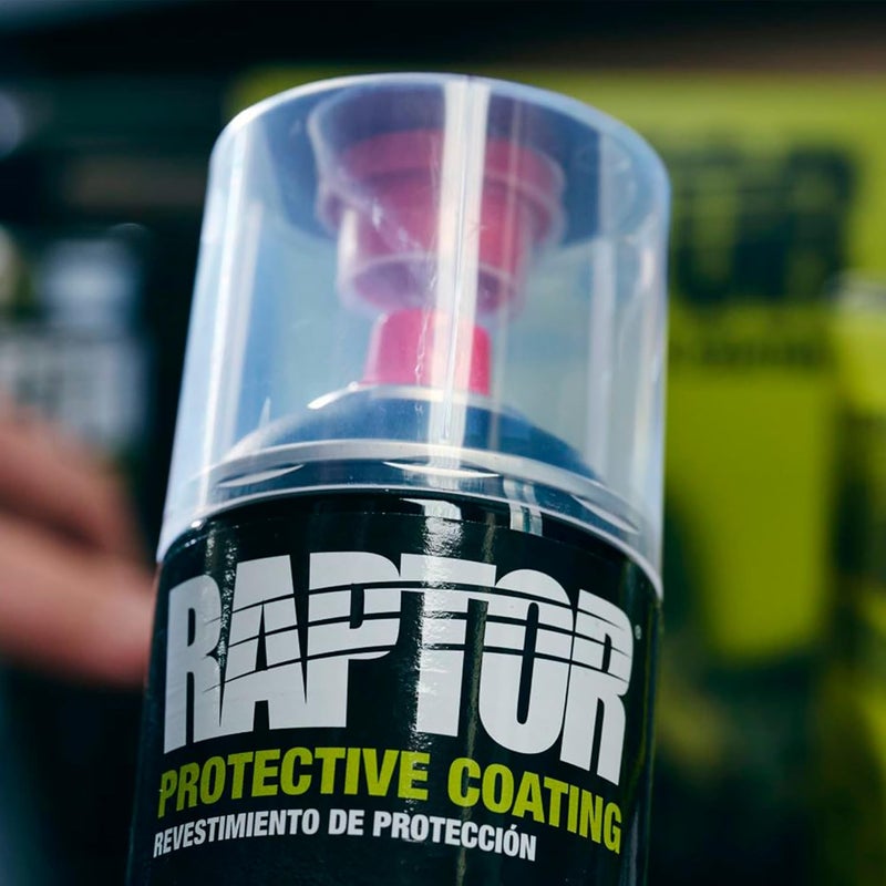 U-POl Raptor 2K Bedliner Aerosol, Protective Coating, Spray-On Truck Bed Liner, Impact, Scratch & UV Resistant, Sepia Brown, 13.2 oz - Image 1