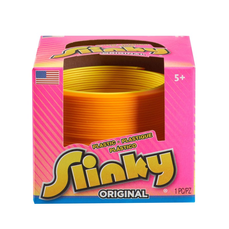 Slinky the Original Walking Spring Toy, Plastic Slinky 3-Pack, Multi-color Neon Spring Toys, Kids Toys for Ages 5 Up by Just Play - Image 3