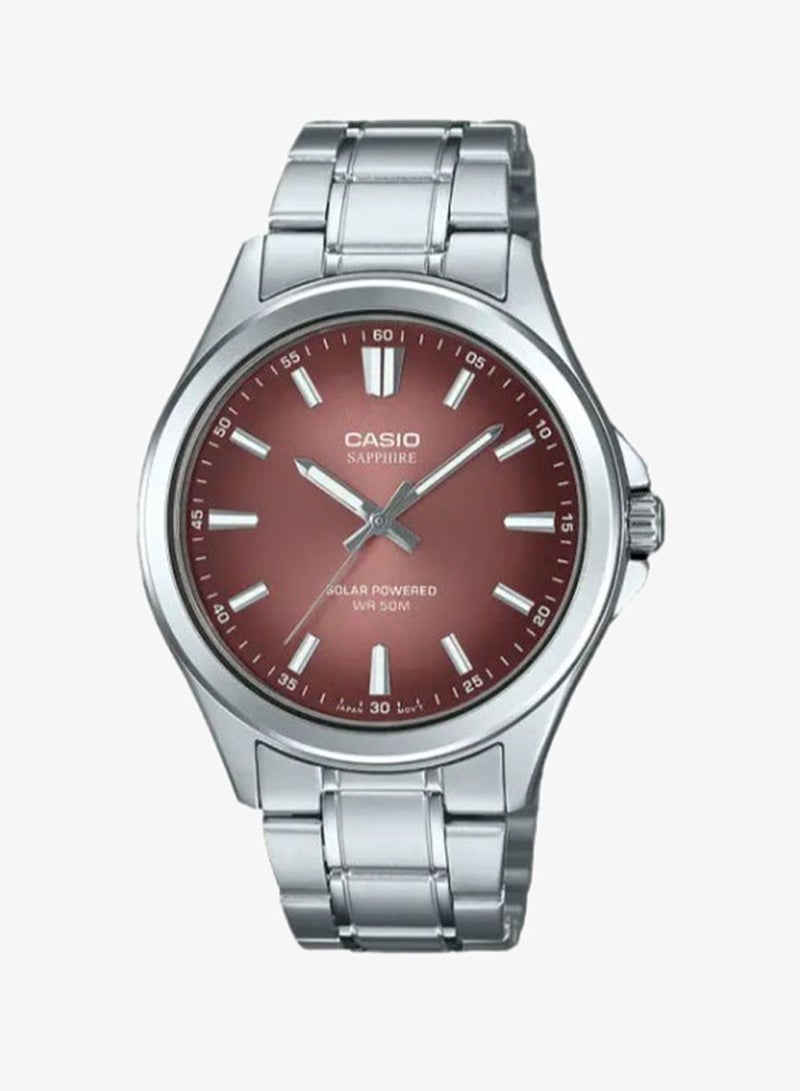 Men's Stainless Steel Analog Watch MTS-RS100D-5ADF - 41.7 mm