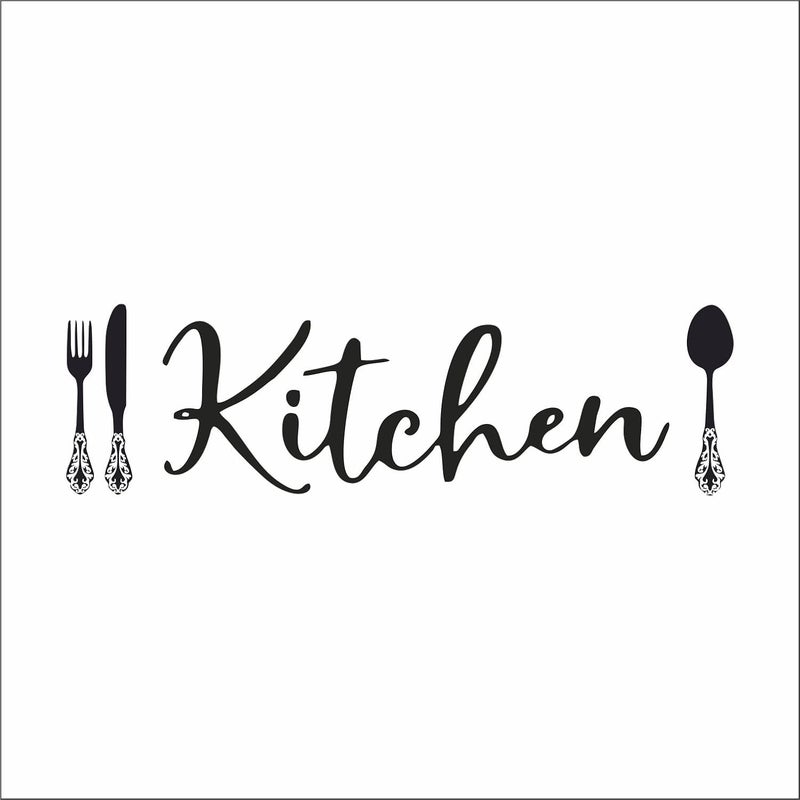 Wall Attraction Kitchen Wall Stickers Murals Size 58x17cm MD257_S - Image 3