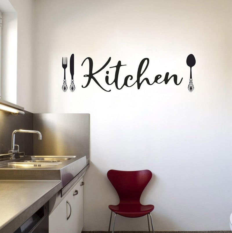 Wall Attraction Kitchen Wall Stickers Murals Size 58x17cm MD257_S - Image 1