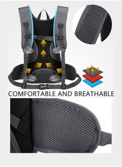 GROIC Running Hiking Mountain Biking Cycling Waterproof Backpack with Water Bag For Men Women  - Image 5