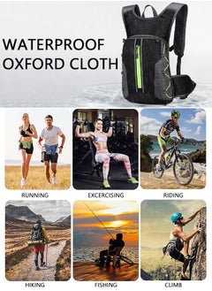 GROIC Running Hiking Mountain Biking Cycling Waterproof Backpack with Water Bag For Men Women  - Image 3