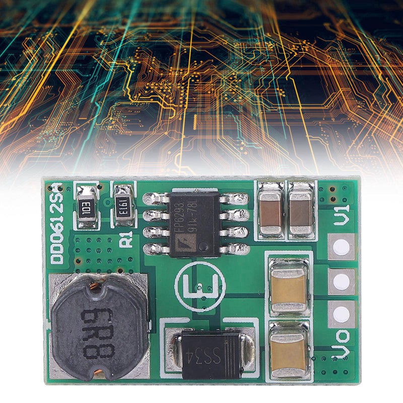 5V DC DC محول رفع الجهد وحدة رفع 96٪ كفاءة حماية من التيار الزائد والجهد 6V 2.5A - Image 4