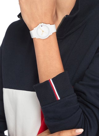 Women's Analog Round Shape Silicone Wrist Watch 1782687 - 36 Mm - view 4