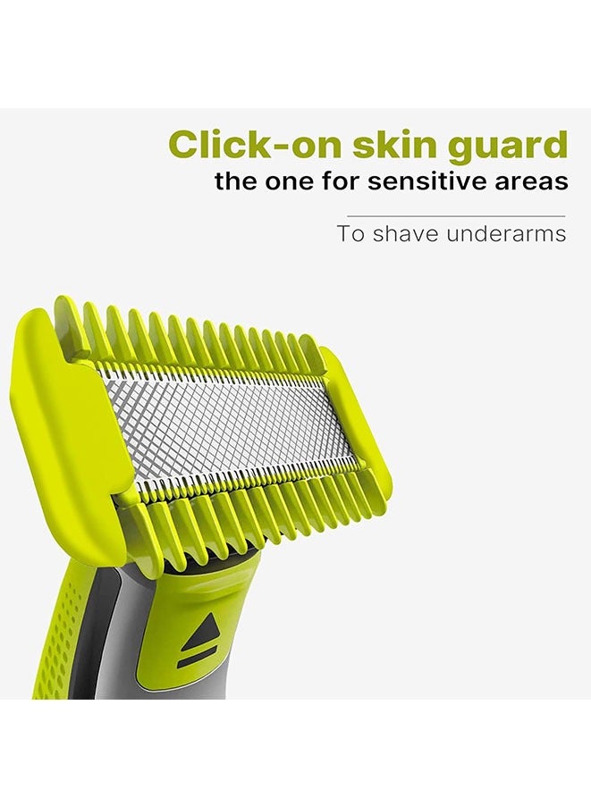 Muyixin حراس الشعر لآلة الحلاقة الكهربائية الهجينة One Blade QP2520 QP2530 QP2630 QP2620 QP2510 QP2521 QP2522 QP2531 QP6510، مشط دليل 1/2/3/5 مم لحراس ماكينة تشذيب اللحية استبدال - Image 3