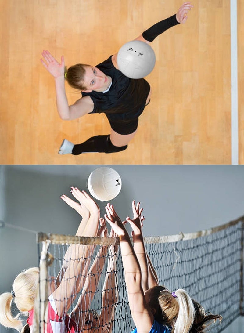 Thunder Spikers Volleyball, Premium Quality PU Leather Volleyballs Of Offical Size 5, Best Volleyball Balls For Outdoor and Indoor Recreational Play and Games, Beach Volleyball, Volleyball For Gym, Games and Training - Image 4